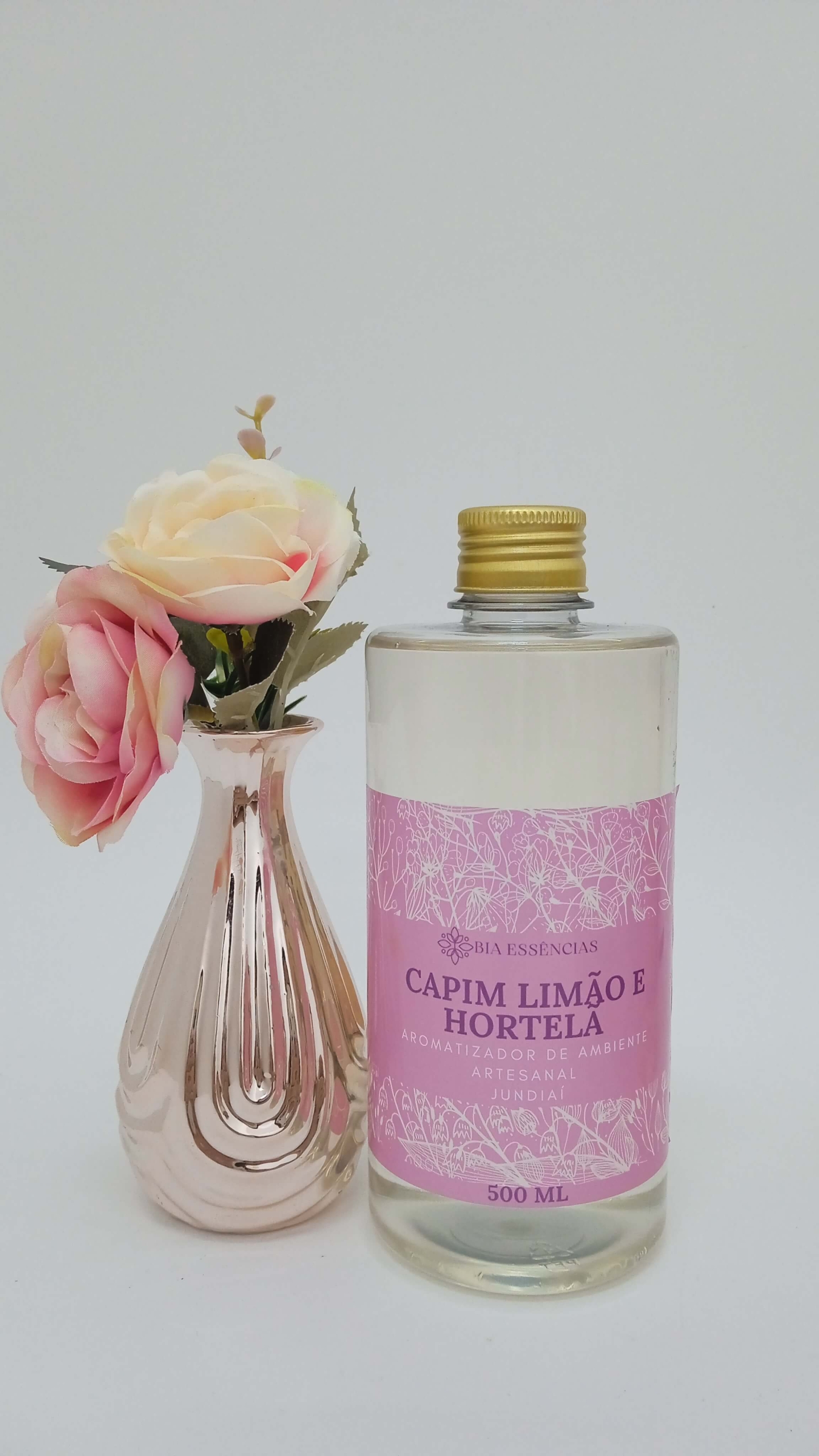 Refil Aromatizador Capim Limão e Hortelã – 500ml