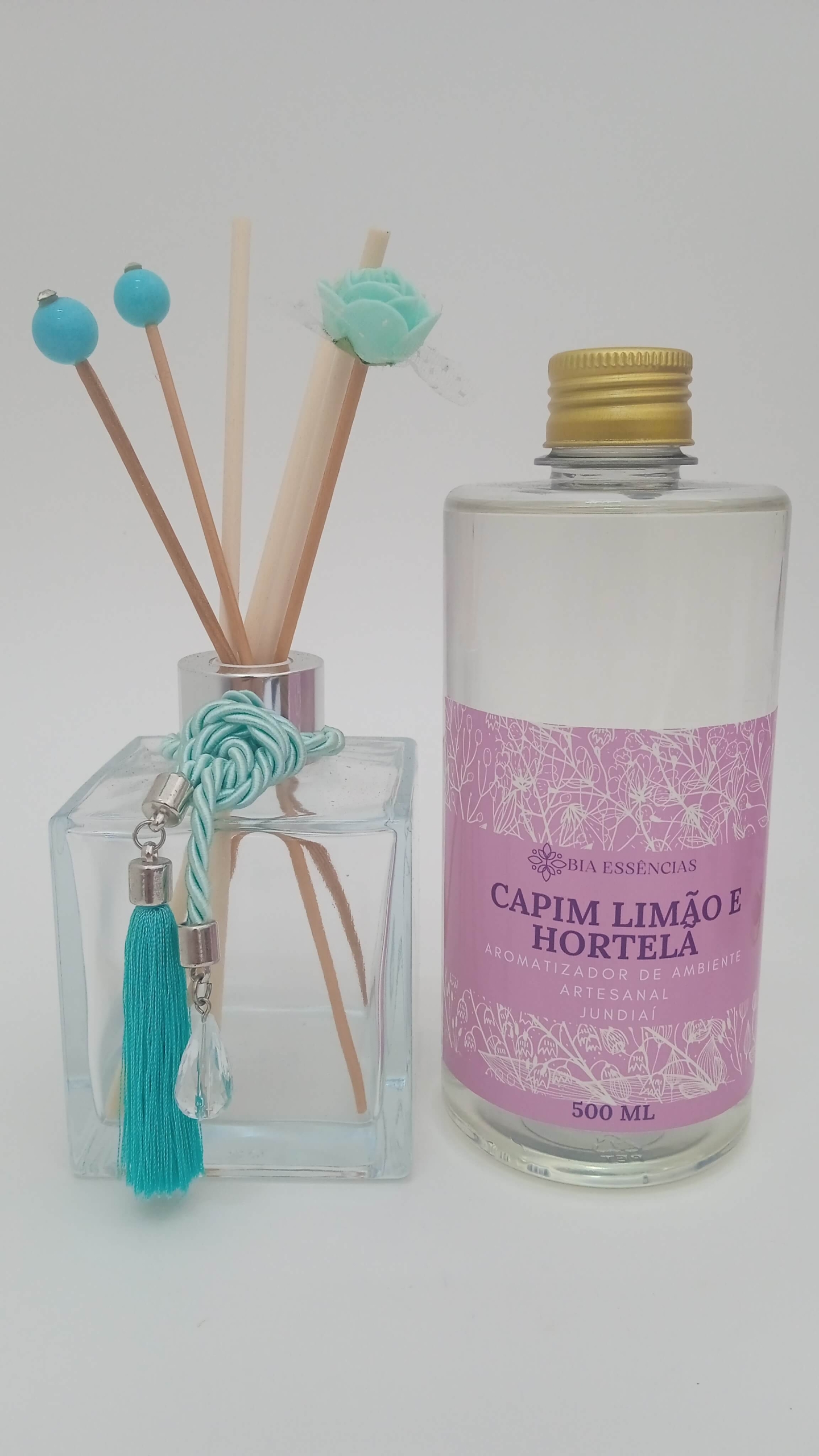 Refil Aromatizador Capim Limão e Hortelã – 500ml - Imagem 2